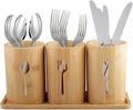 Bamboo Cutlery Holder Set - Features Overview
